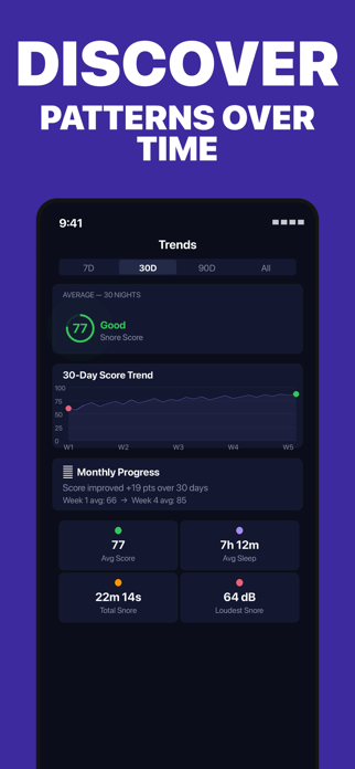 SnoreSense: Sleep Tracker Screenshot 3 of 5