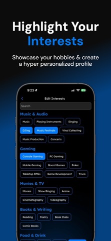 KickBack - Find Guy Friends screenshot