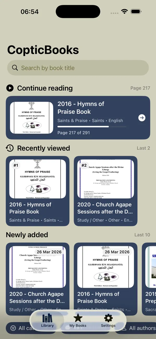 Screenshot #2 pour Coptic Books