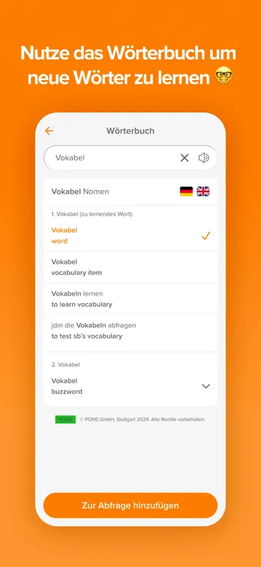 phase6 Vokabeltrainer screenshot 6 of 10