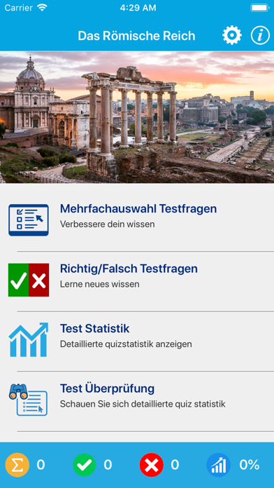 Screenshot #1 pour Das Römische Reich Wissenstest