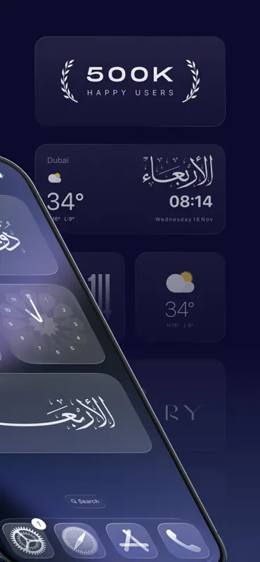 Glassify - Widgets & Themes screenshot 2 of 10