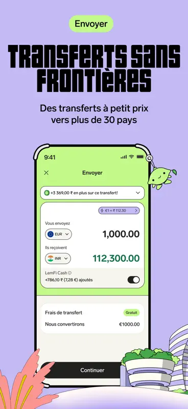 LemFi: Envoyer, avancer screenshot 2 of 8