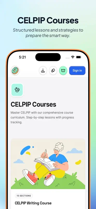 CELTESTPIP – CELPIP Prep Tool screenshot 4 of 8