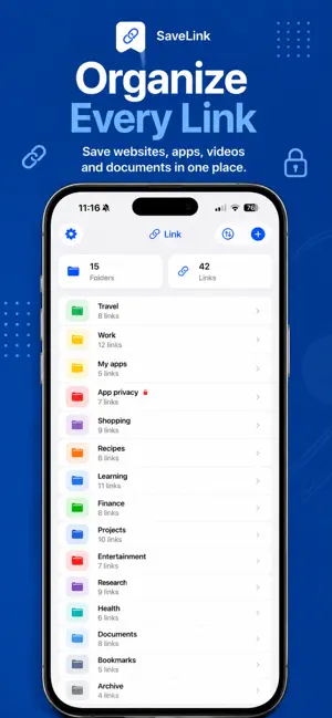 SaveLinks screenshot 1