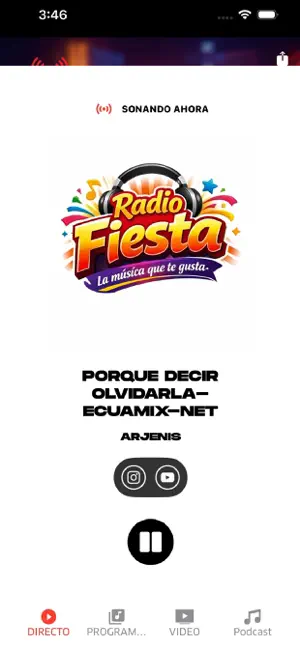 Fiesta Radio FM screenshot 2
