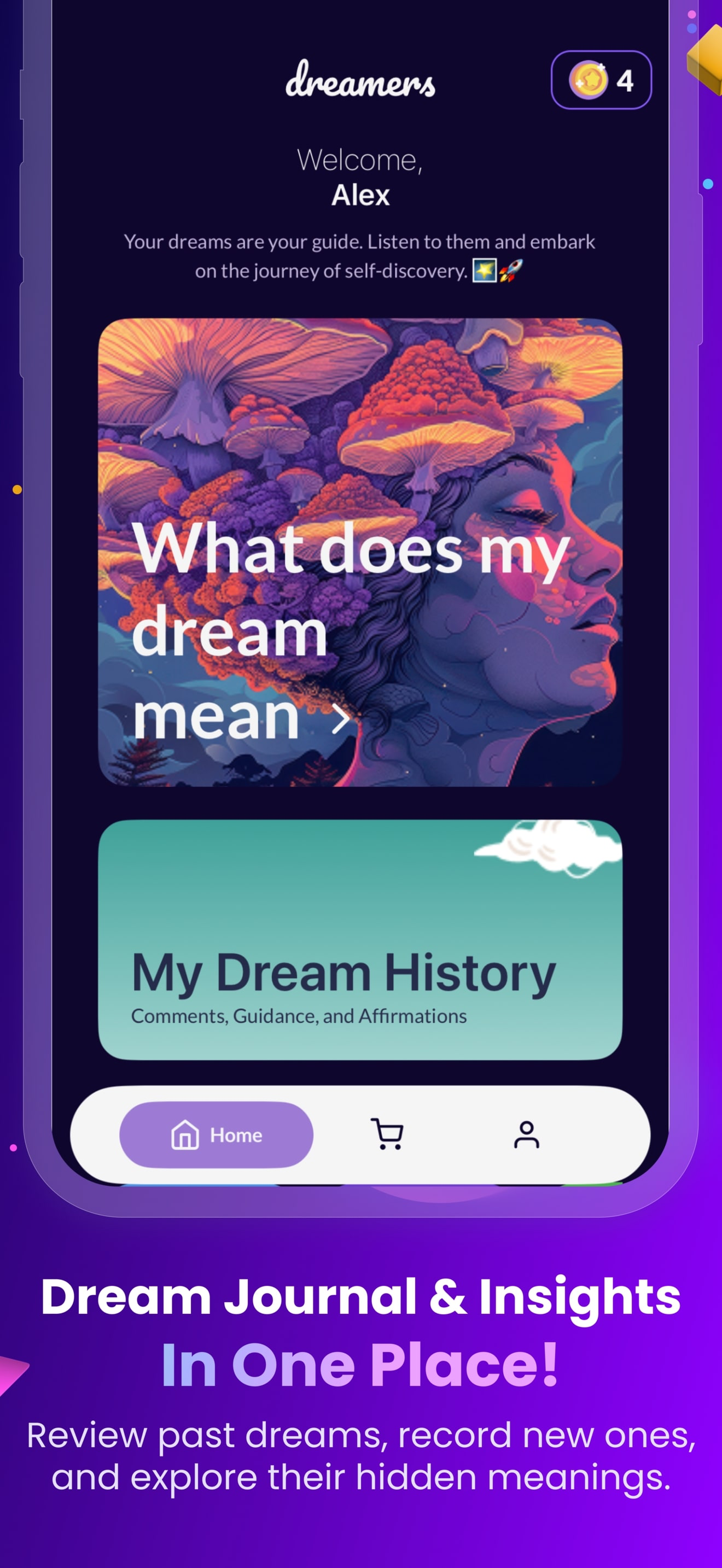 Dreamers: AI Rüya Analizi screenshot 2