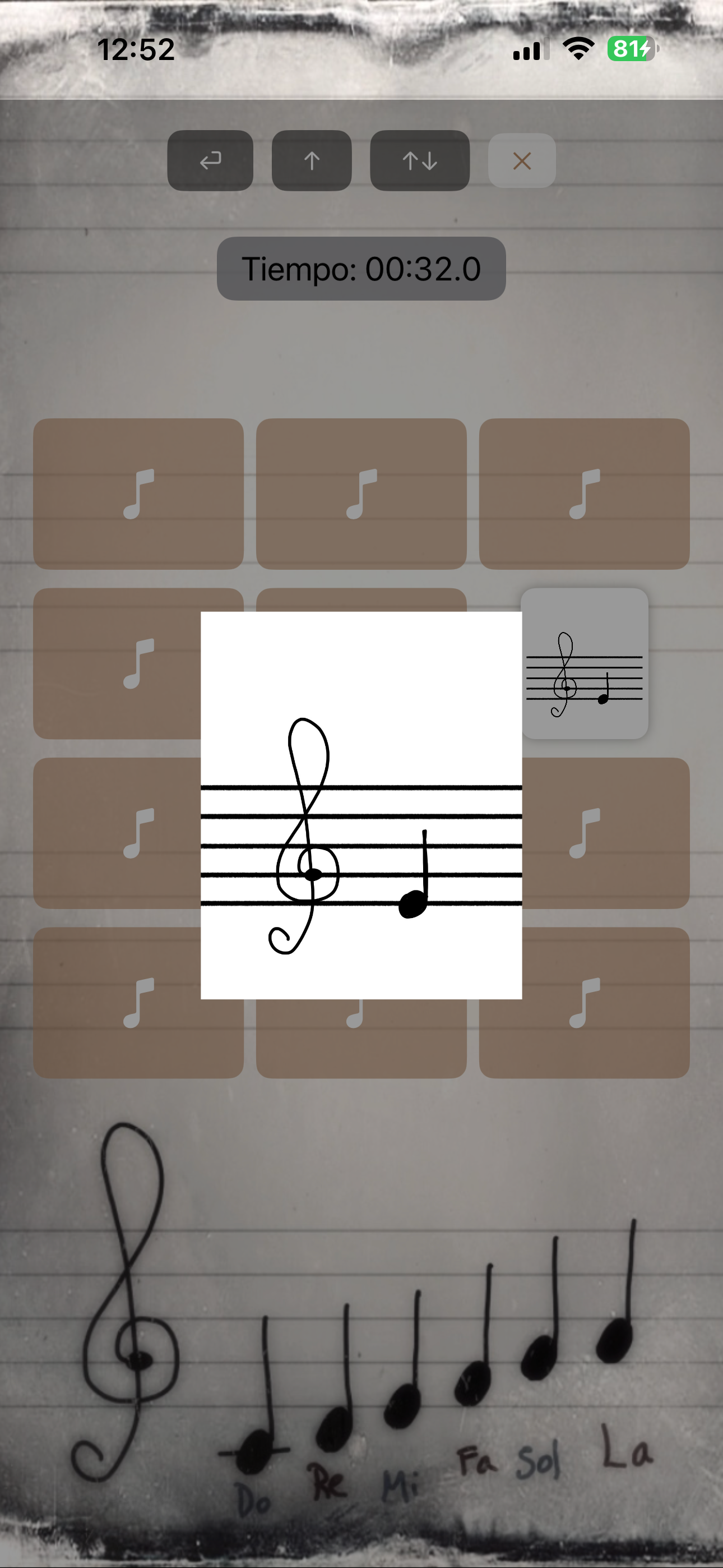 Memorama Clave de Sol