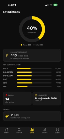YalaNola - Tracker figuritas Screenshot 3 of 7