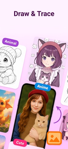 Sketch Anime: AR Trace & Draw screenshot