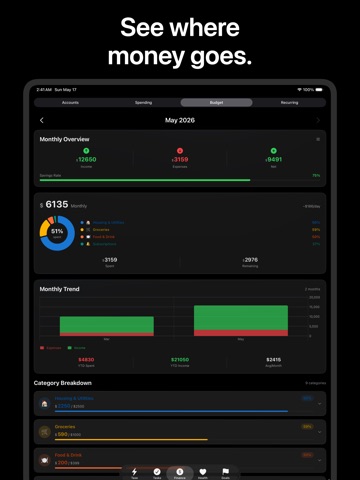 Tase - AI Life Assistant iPad screenshot