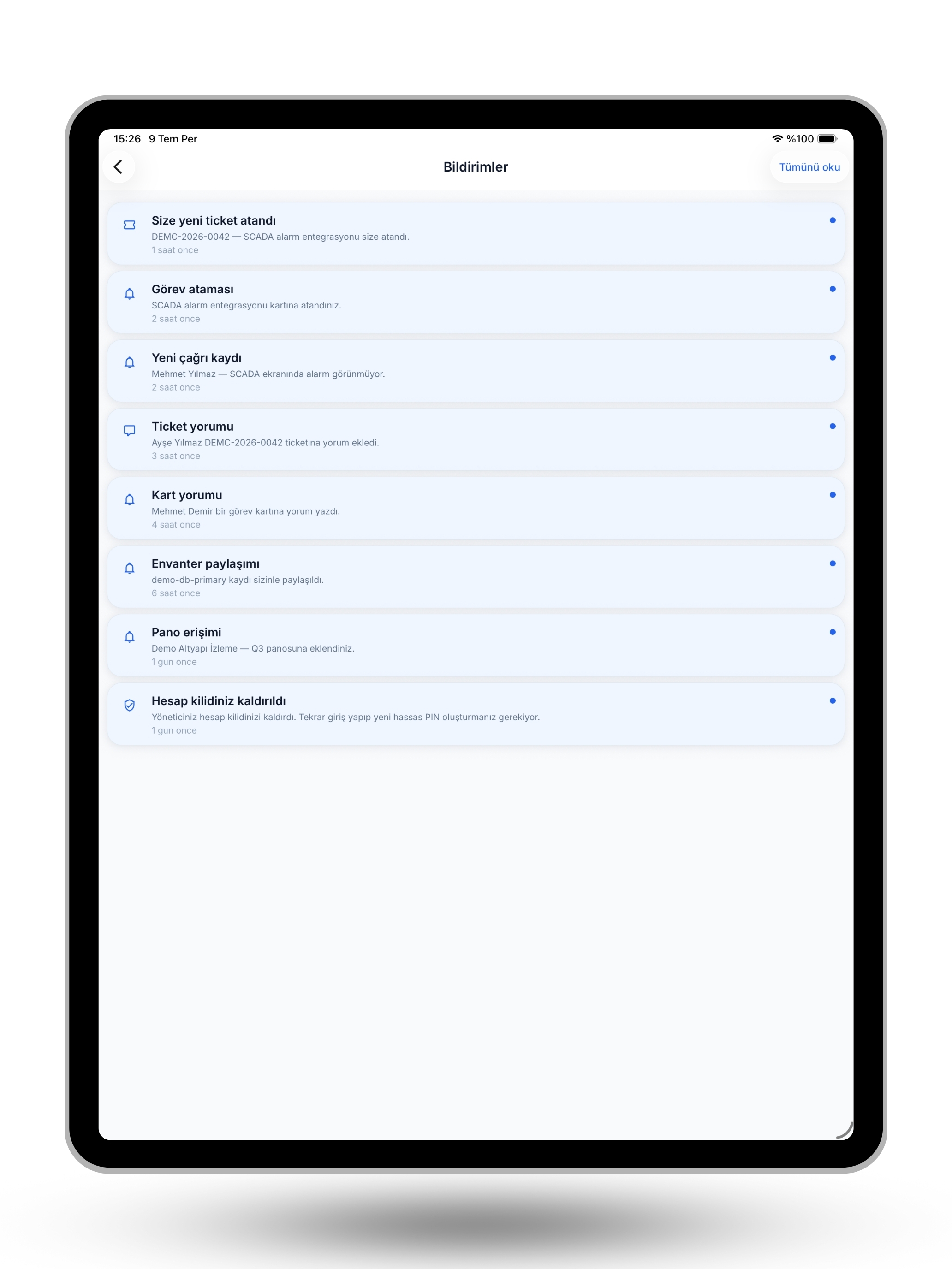 Envest Destek screenshot 12