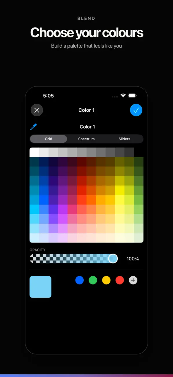 Screenshot #3 pour Blend: 4K Gradient Wallpapers