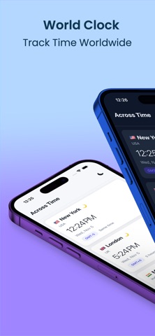 Across Time - World Clock Screenshot 1 of 6