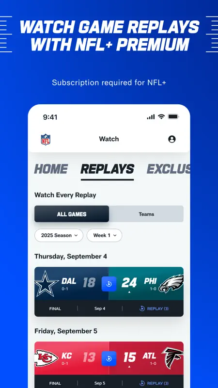 NFL screenshot 5 of 9