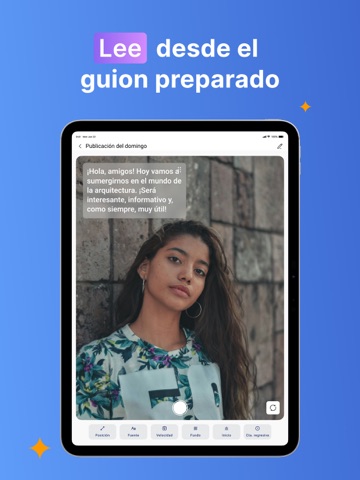 Teleprompter Para Video - Pro iPad screenshot 2