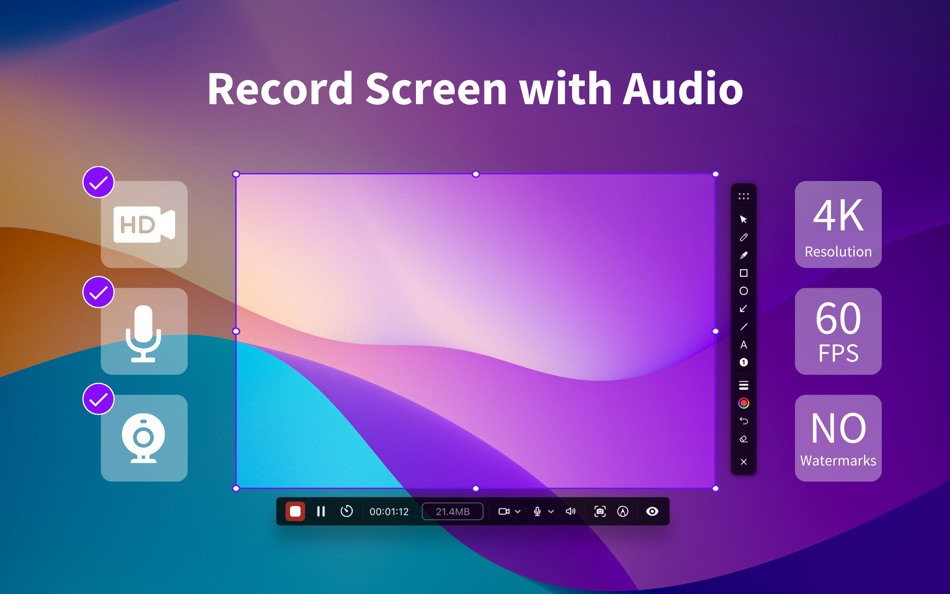 #1. 1001 Record: Screen Recorder (macOS) 由: Nero AG