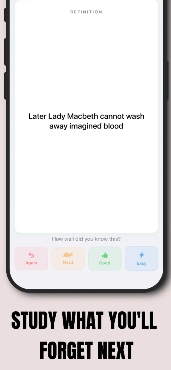 Screenshot #2 pour Flash Study Smart Flashcards
