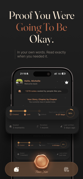 FutureNote: Future Self Note Screenshot 4 of 6
