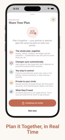 Simple Wedding Planner Screenshot 2 of 6