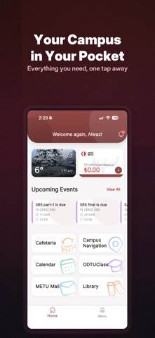 METU App Screenshot 1 of 10