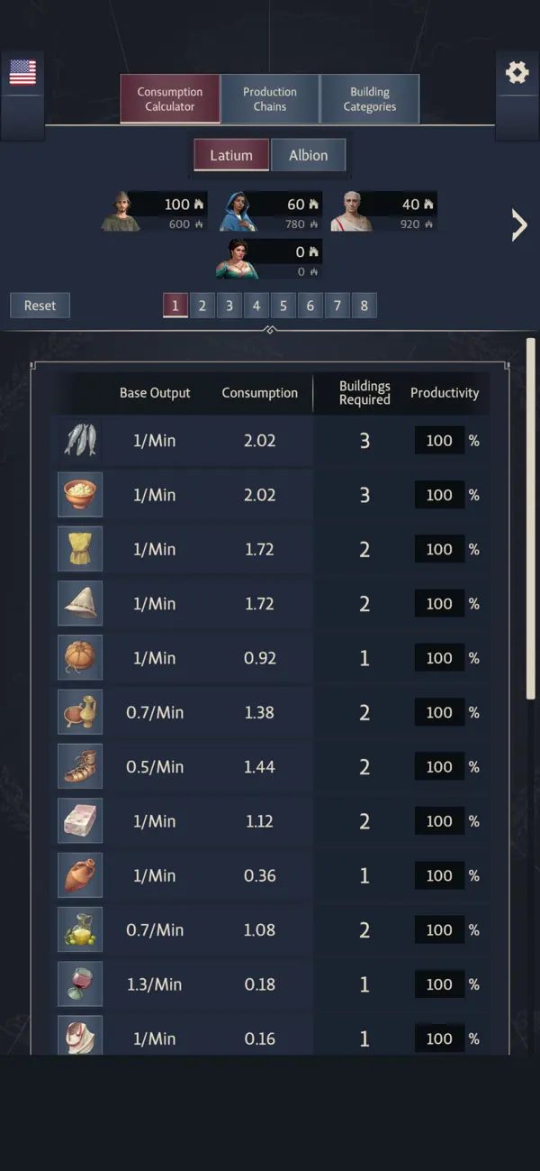 Screenshot #1 pour Companion Tool for Anno 117