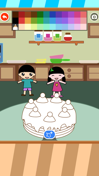 Birthday Cake Coloring Games Screenshot