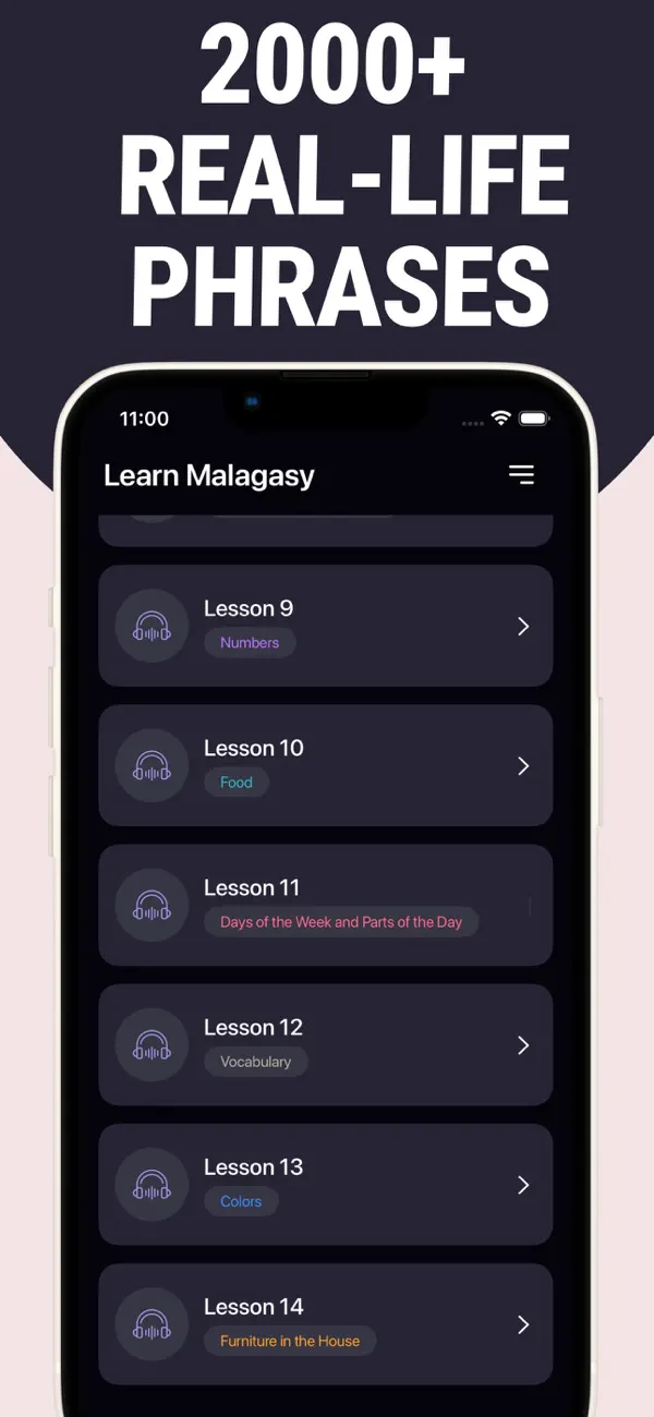 Screenshot #2 pour Fast - Speak Malagasy Language