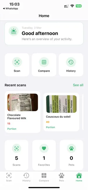 PetFood IQ screenshot 3