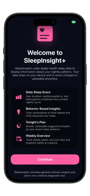 SleepInsight+ screenshot 1
