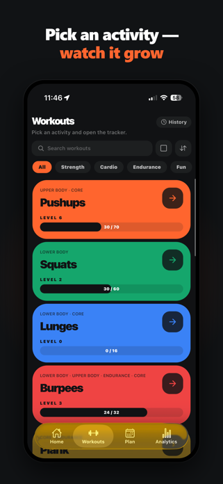 Wolkup: Push-Up Counter Screenshot 2 of 5
