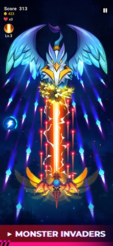 Dragon Wings: RPG Shoot 'em up Screenshot 2 of 8