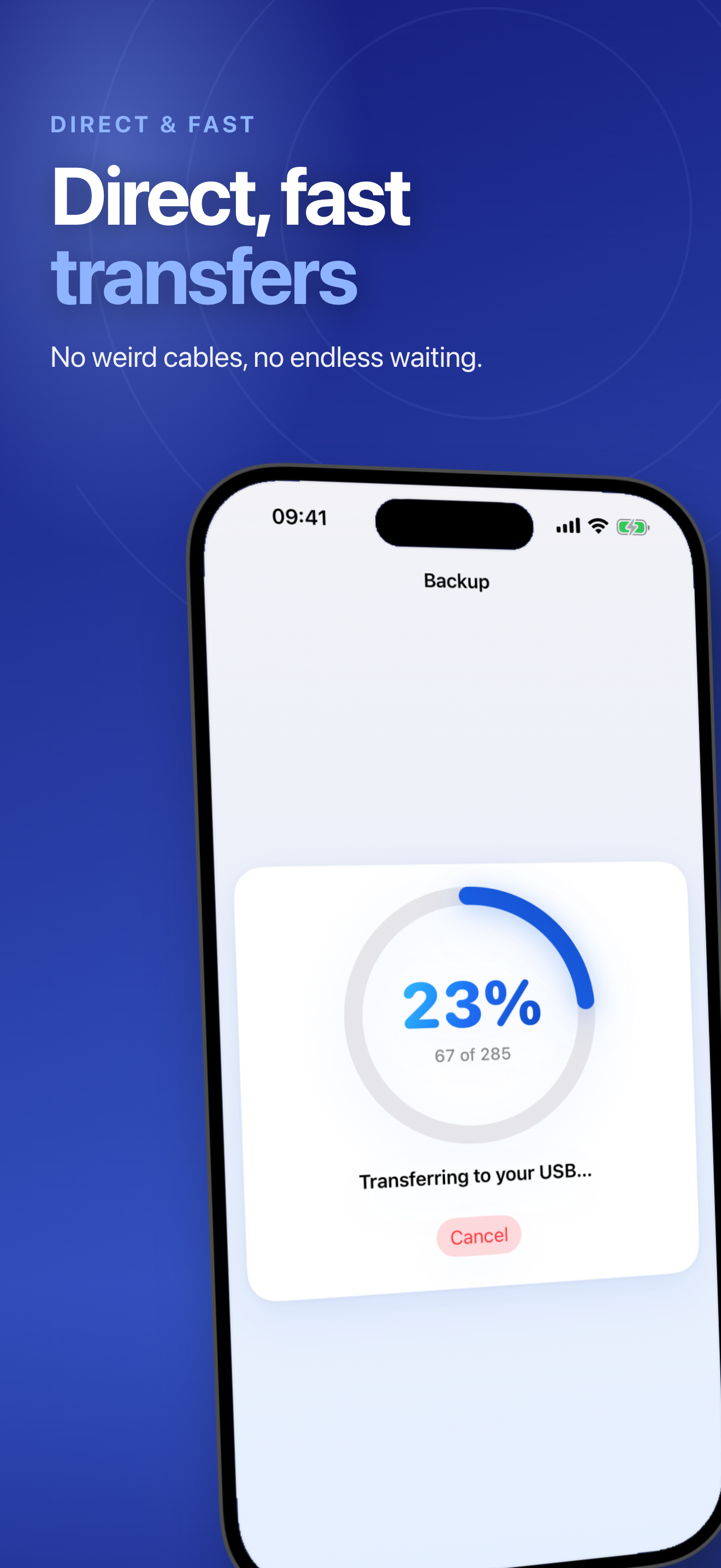 USB Backup - Photo & Video screenshot 3