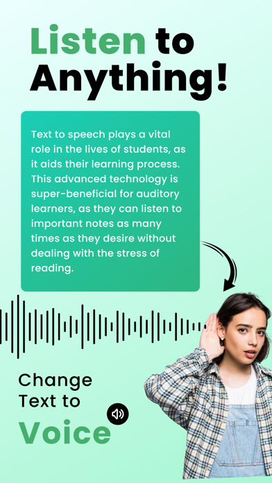 AI Text to Speech & TTS Reader Screenshot
