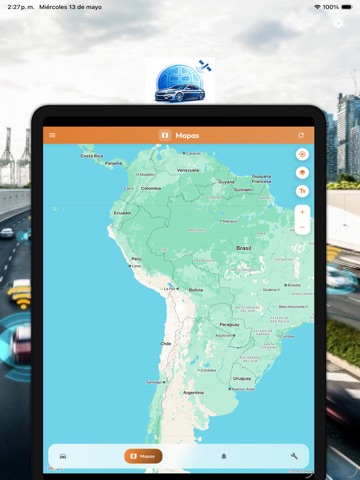 Cartech iPad screenshot