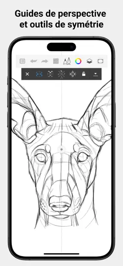 Capture d'écran de Sketchbook® Premium sur iPhone 4