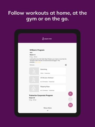 Six Pack Chick iPad screenshot