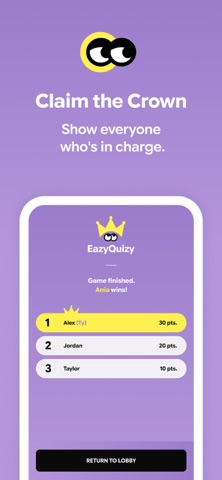 EazyQuizy: Trivia for Friends iPhone screenshot