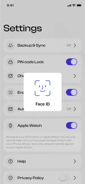 2FA Authenticator: Veilig iPhone screenshot 3