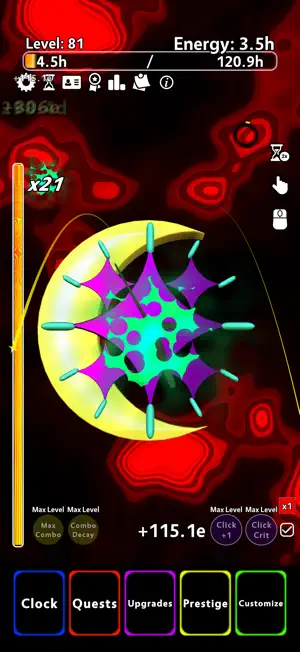 Chrono Clicker: Idle Tap Game screenshot 1