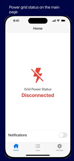 Power cut off detector screenshot 3