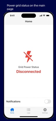 Power cut off detector screenshot 3