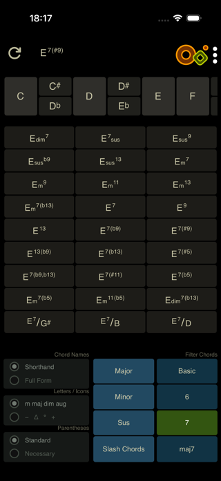 Oolimo Guitar Chords Screenshot 2 of 7