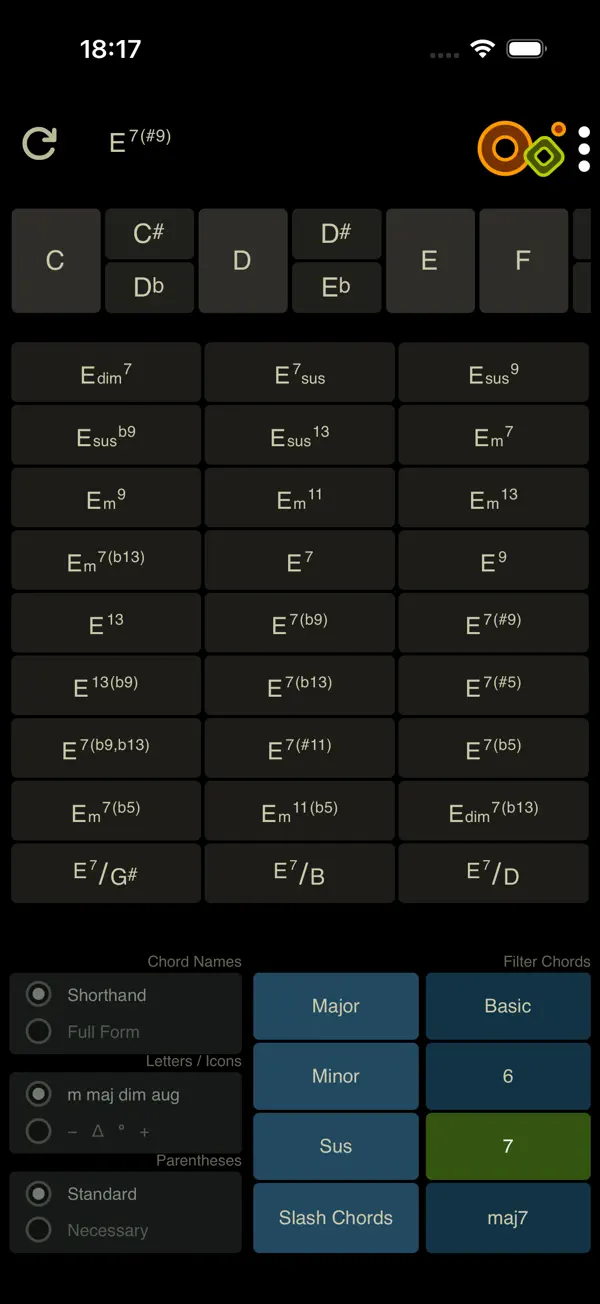 Screenshot #2 pour Oolimo Guitar Chords
