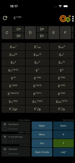 Screenshot von Oolimo Guitar Chords auf dem iPhone 2