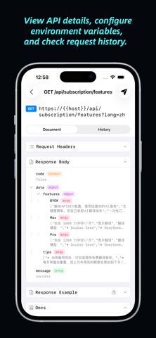 HTTPBuddy - API & HTTP Client Screenshot 7 of 9