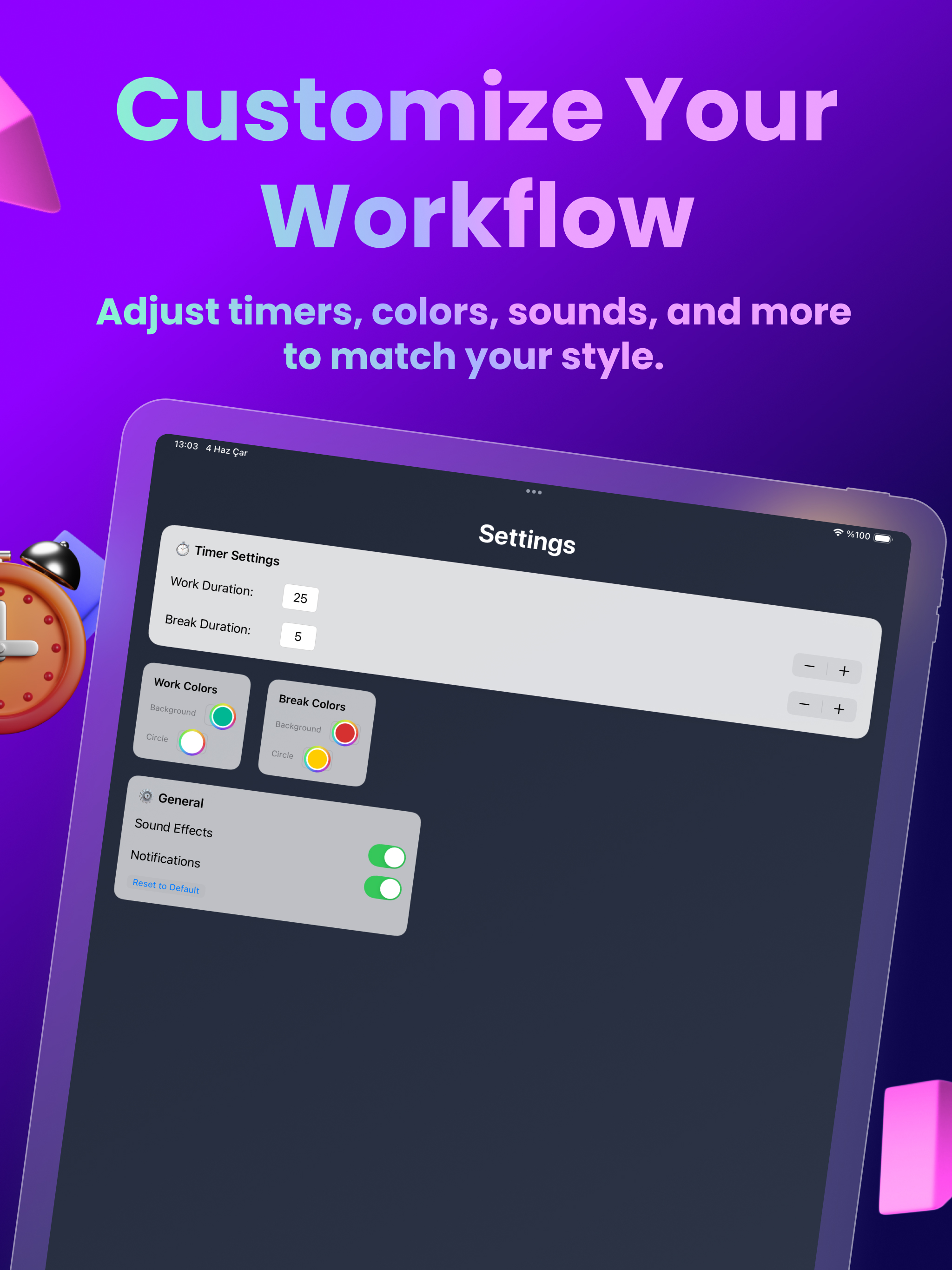 Easy Pomodoro - Pomodoro Timer screenshot 6