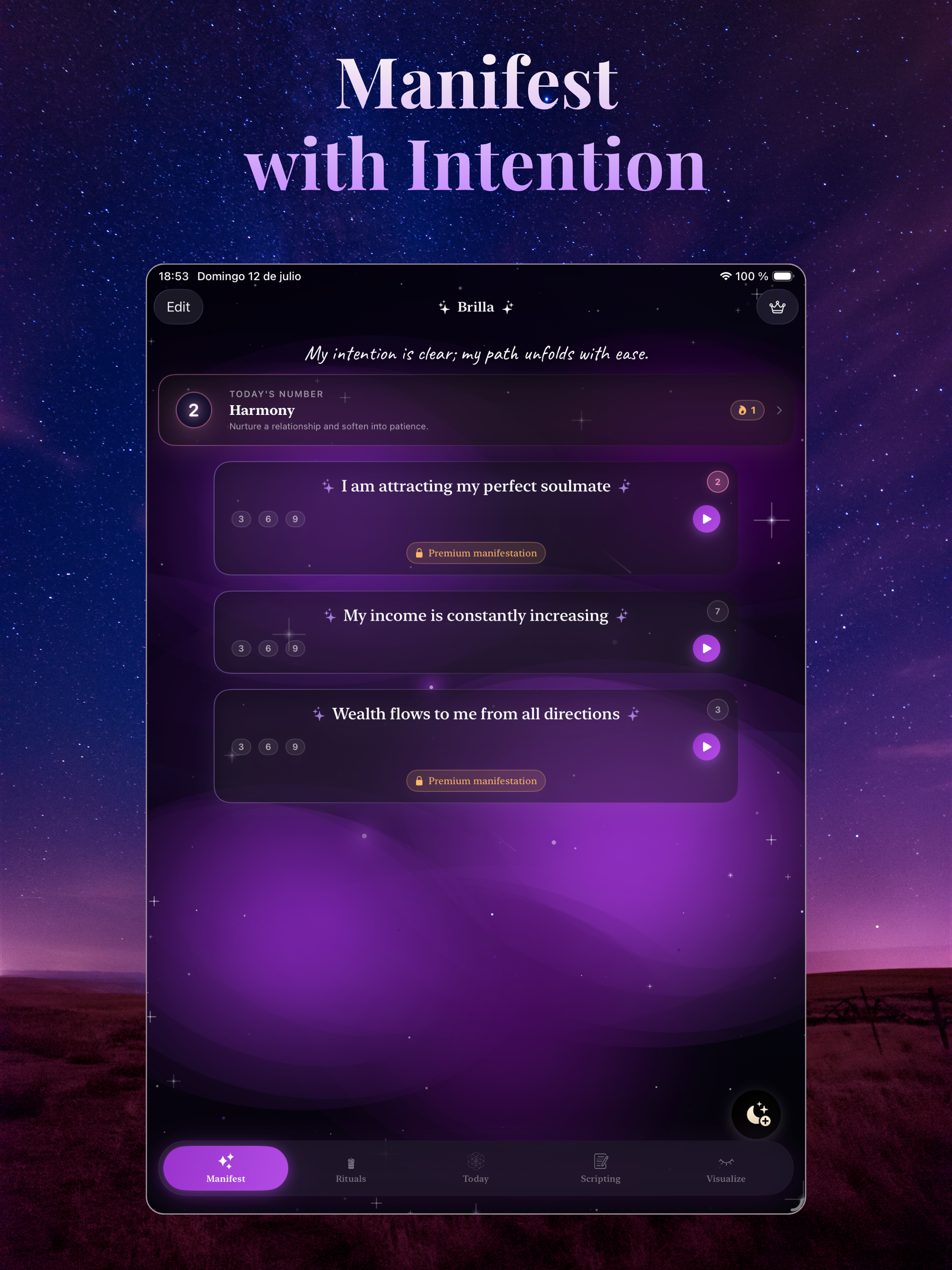Brilla: Manifestation Journal screenshot 9