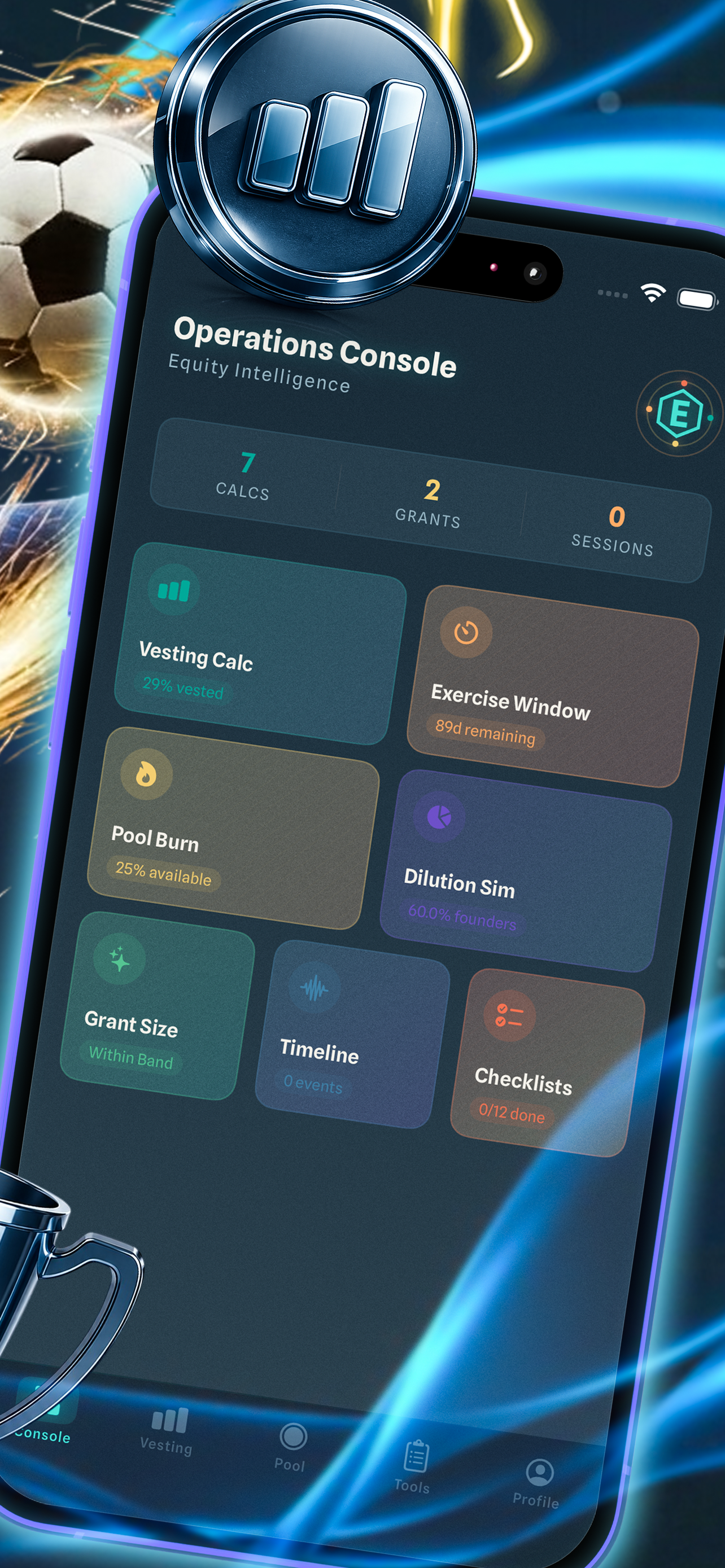 Equity Operations Console screenshot 4