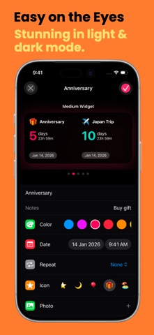 ReminDown: Countdown & Widgets Screenshot 7 of 8